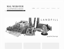 Tablet Screenshot of malwebster.com